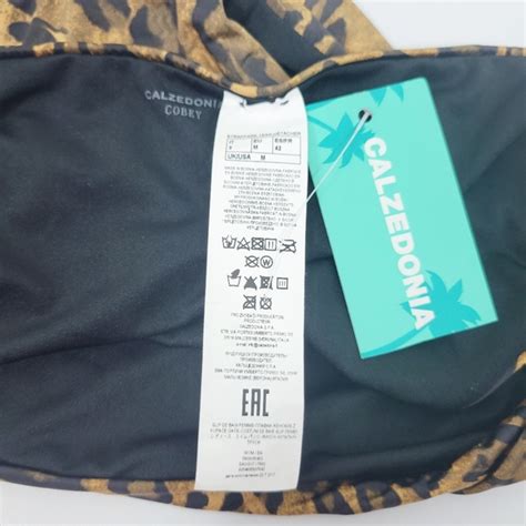 Calzedonia Swim Calzedonia Cobey Leopard Bikini Bottom Nwt Size M