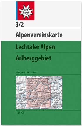 Dav Av Karte Lechtaler Alpen Arlberggebiet Wanderkarten Im Camp