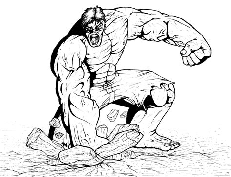 Hulk Smash Drawing at GetDrawings | Free download