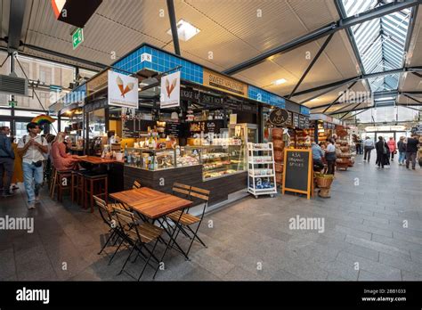 Torvehallerne Indoor Food Market In Copenhagen Denmark Europe Stock