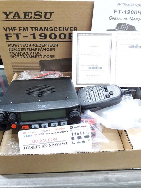 Jual Jual Radio Rig Yaesu Ft R Vhf Original Garansi Resmi Di Lapak