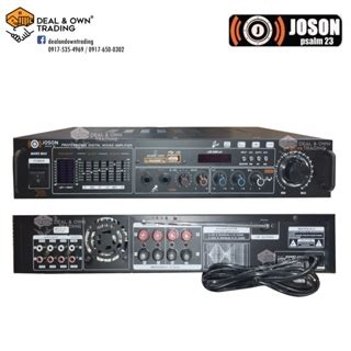 JOSON MARS MAX PROFESSIONAL AMPLIFIER 2022 MODEL Shopee Philippines