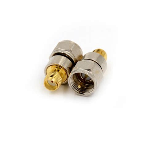 Sma Buchse Auf F Stecker Rf Koaxial Adapter Gerade F Ebay