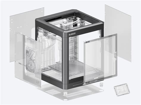 Elegoo Centauri Carbon 2 Combo Multi Color 3d Printer Corexy 500mms