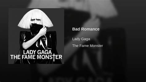 Lady Gaga Bad Romance Audio Youtube