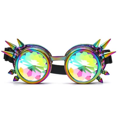 Buy Kaleidoscope Colorful Glasses Rave Festival Party