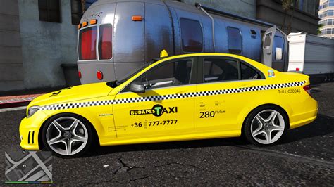 Hungarian Taxi Mercedes C Amg Gta Mods