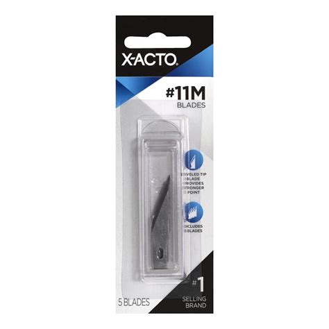 X Acto 11 Blades Broad Tip 5 Pkg