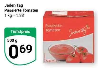 Jeden Tag Passierte Tomaten Angebot Bei Globus 1Prospekte De