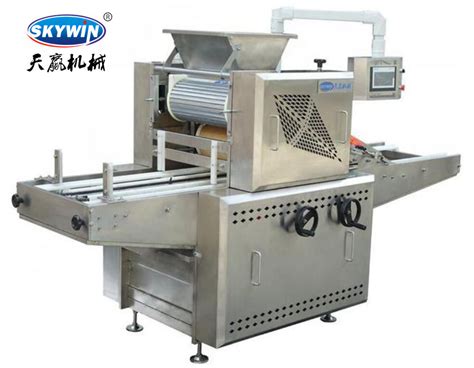 Skywin Automatic Plc Control Mm Tray Type Cookie Depositor Machine