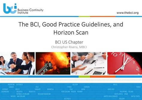 Bci Guidelines And Horizon Scan 2016 Ppt