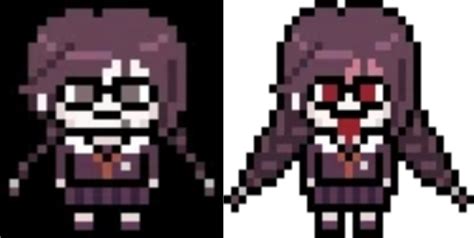 Toko Fukawa and Genocide Jack sprites by ZergLord2099 on DeviantArt