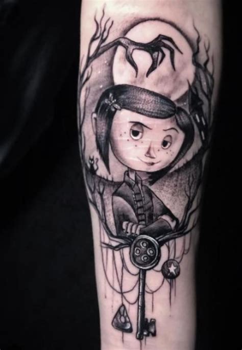 Coraline Tattoo A Unique Blend Of Art And Fantasy Art And Design