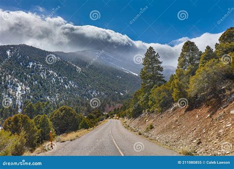 Parque Nacional Da Grande Bacia Hidrogr Fica Do Mt Wheeler Imagem De