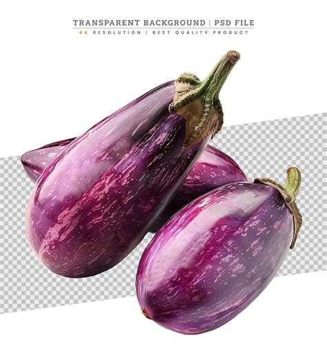 Premium Psd Fresh Purple Eggplant Graffiti On White Background