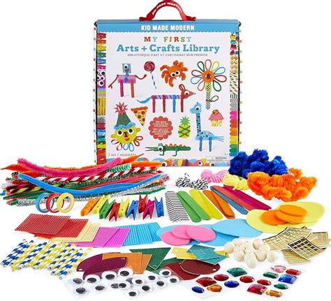 Kid Made Modern My First Arts And Crafts Library 200 Piece Bulk