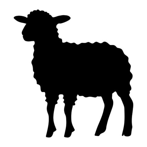 Lamb Silhouette Vector Images (over 6,200)