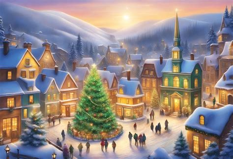 Christmas Village Wallpapers - 4k, HD Christmas Village Backgrounds on ...