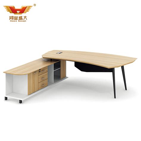 Modern Design L Shape Wooden Executive Table For Office H85 0152