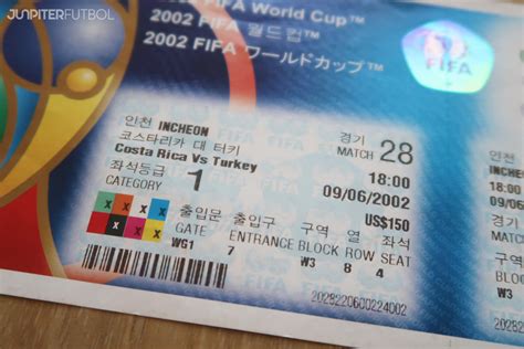 Upclose With Fifa World Cup Match Tickets Junpiter Futbol