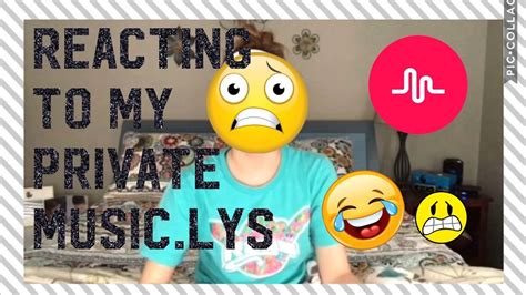 Reacting To My Private Music Lys Hailey Marie Youtube