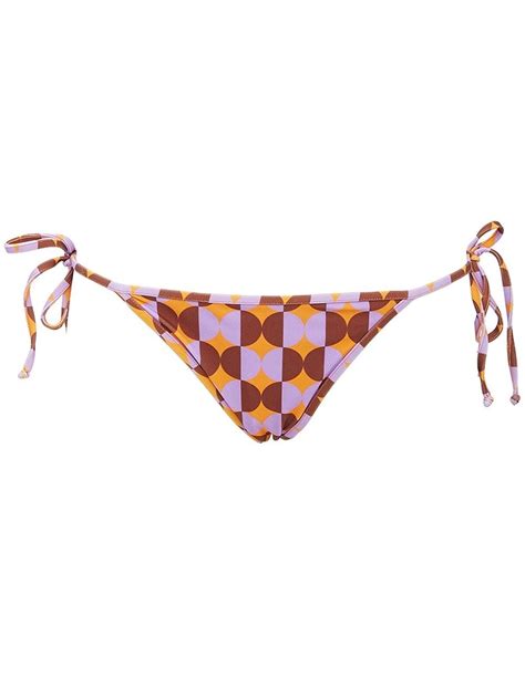 La DoubleJ Triangle Bikini Bottoms Farfetch