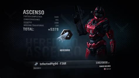 Mi Amigo Infected Sube A Heredero Ultimo Gameplay De Halo Reach Del