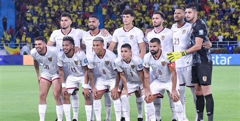 Venezuela Recibe A Paraguay Por La Segunda Fecha De Las Eliminatorias