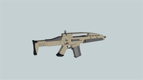 XM8 Prototype Assault Rifle | 3D Warehouse