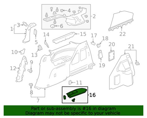 Honda Odyssey Armrest Assembly R Rear Side Lining Nh L