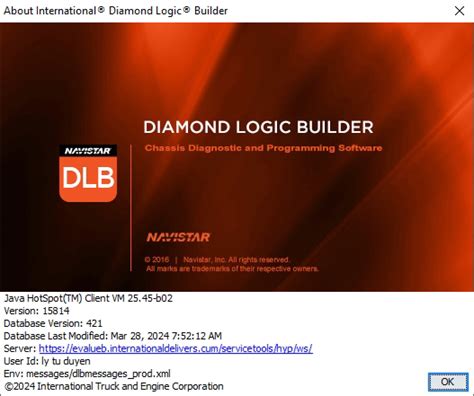 International Diagnostic Tool Diamond Logic Builder Dlb