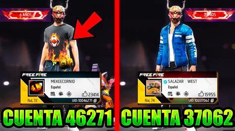 Los 4 YOUTUBERS con las CUENTAS MÁS VETERANAS de FREE FIRE en LATAM