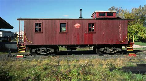 New York Central Old Wood Caboose Is Seen While On Display Flickr