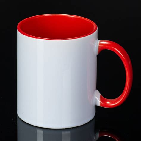 Sublimation Mug 11 Oz Colored Inside And Handle