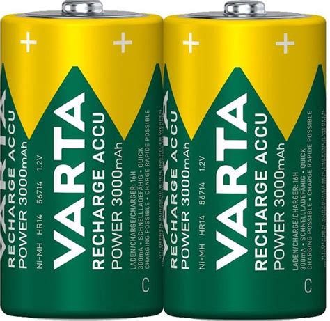 Varta C Oplaadbare Batterijen Lr V Mah Stuks