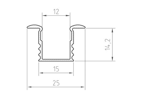 Profil Aluminiowy Tech Light P Bia Y M Sklep Skori Led