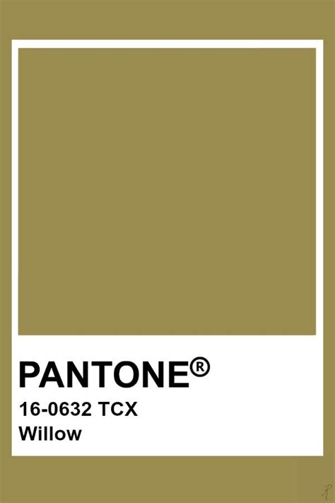 Pantone Willow Color Palette