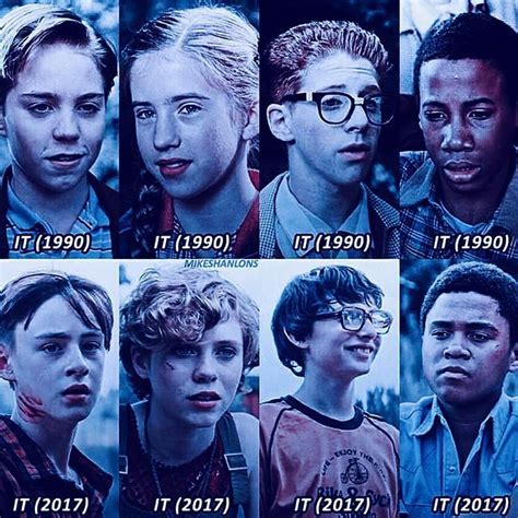 The Losers Club In 1990 And 2017 Pick One Then Or Now Like Tag And Comment Follow