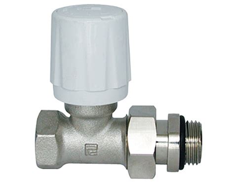 Thermostatic Straight Valve With Manual Wheelhandle For Iron Pipe 111