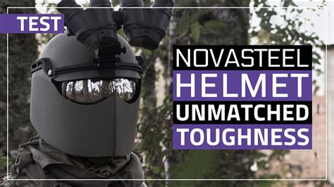 Adept Armor Novasteel Helmet The Toughest Combat Helmet Youtube