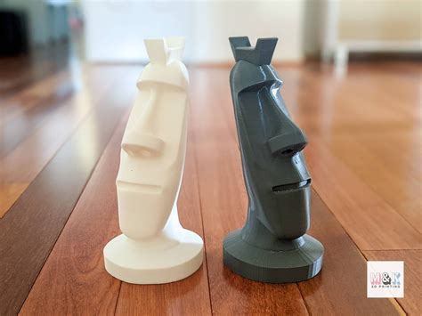 Grey Moai Headphone Stand 3d Printed Ts For Him Etsy Australia