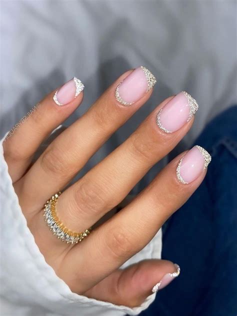 Pin On Nails Silver Nail Designs Silver Nails Nails