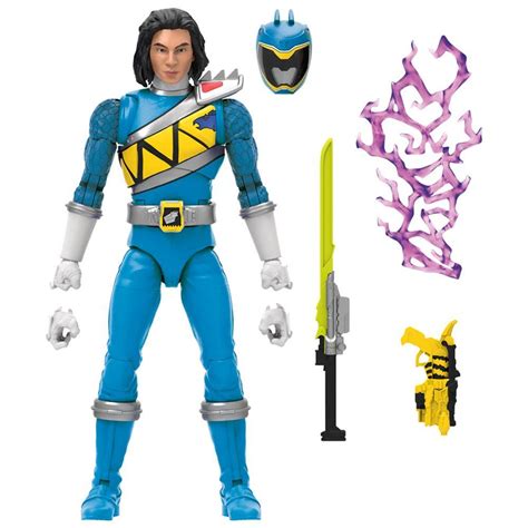 Power Rangers Lightning Collection Dino Charge Blue Ranger 6-Inch ...