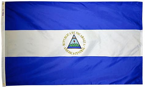 Buy Nicaragua - 5'X8' Nylon Flag (State) | Flagline