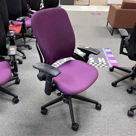 Steelcase Purple Leap V2 Task Chair Office Furniture Liquidations