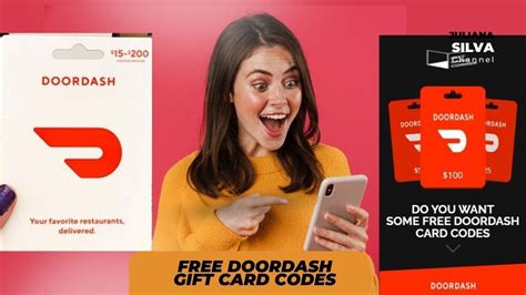 Free Doordash Gift Card Codes Doordash Codes Youtube