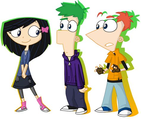 Teens Isabella, Ferb, and Phineas by PastelWing Arte Disney, Disney Xd ...