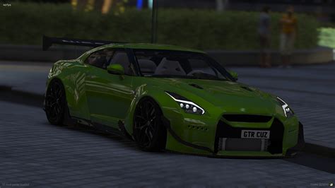 2017 Nissan Gtr R35 Addon Fivem Replace Gta5