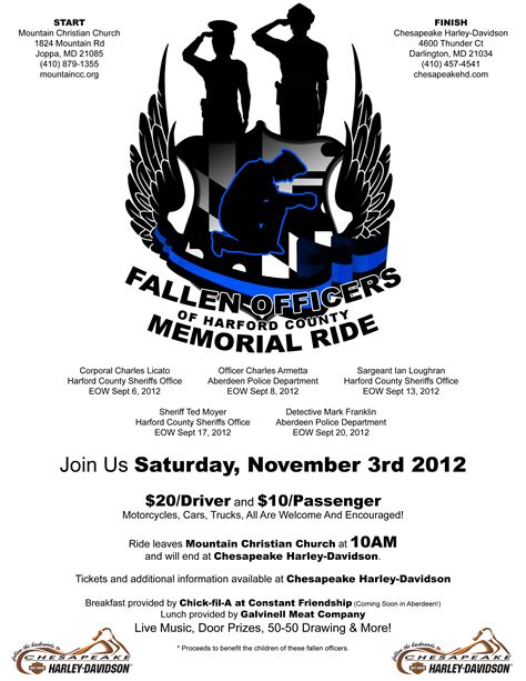 Fallen Officer Ride 2024 Dayle Annelise