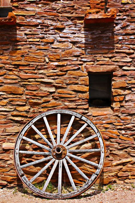 Old West Wagon Wheel Photograph by Gravityx9 Designs